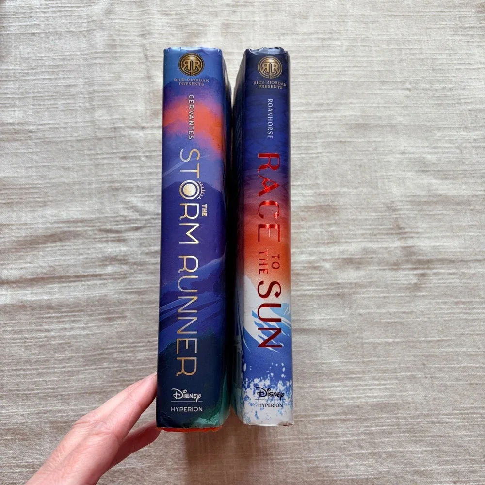 Rick Riordan Presents The Storm Runner & Race to the‎ Sun Hardcover Book Set